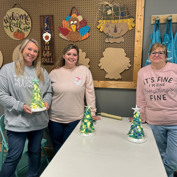 December 3rd - Sea Glass Tree Workshop (6:00pm-9:00pm)