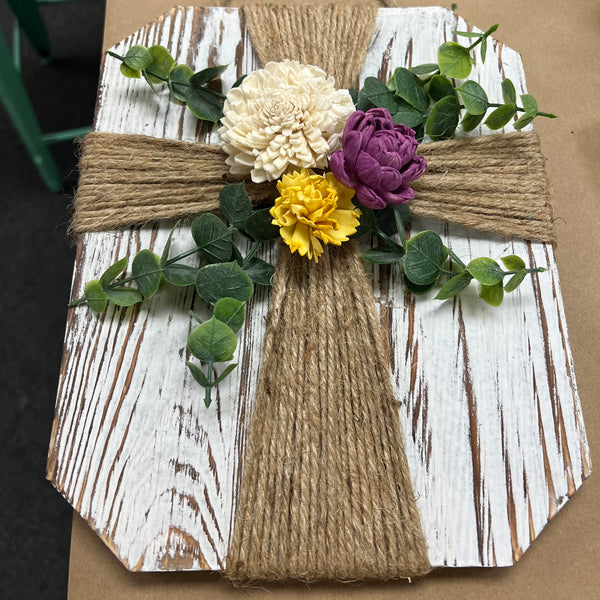Monday, March 9th - Rustic Cross Workshop (6:00pm-7:30pm)