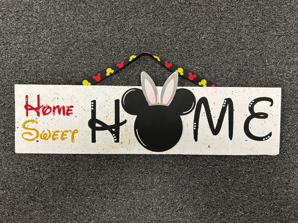 November 6th - Home Sweet Home Mouse Plaque (6pm-9pm)