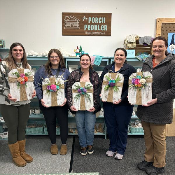 Monday, March 9th - Rustic Cross Workshop (6:00pm-7:30pm)