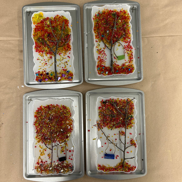 September 17th - Fall Glass Art Workshop (6:00p-8:00p)
