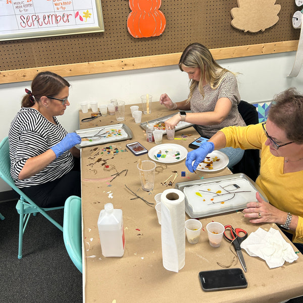 September 17th - Fall Glass Art Workshop (6:00p-8:00p)