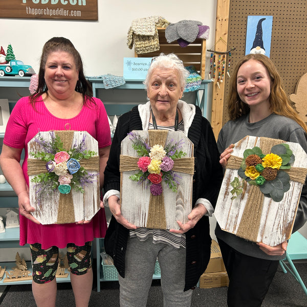 Monday, March 9th - Rustic Cross Workshop (6:00pm-7:30pm)