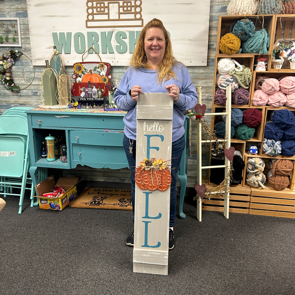 September 19th - Hello Fall Porch Sign (10:00am-12:00pm)