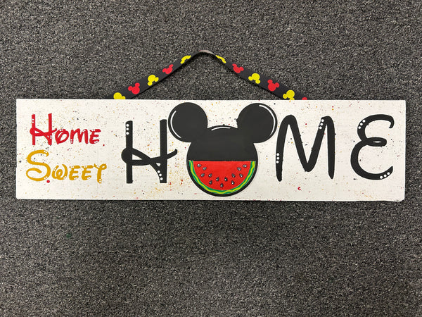 November 6th - Home Sweet Home Mouse Plaque (6pm-9pm)