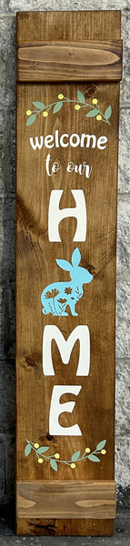 Welcome Spring Porch Sign**