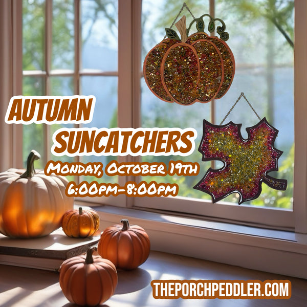 October 19th - Autumn Suncatchers Workshop (6:00pm-8:00pm)