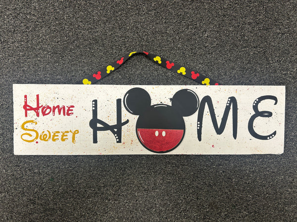 November 6th - Home Sweet Home Mouse Plaque (6pm-9pm)