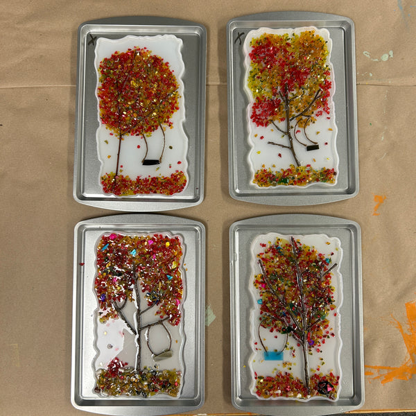 September 17th - Fall Glass Art Workshop (6:00p-8:00p)
