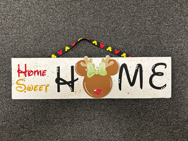 November 6th - Home Sweet Home Mouse Plaque (6pm-9pm)