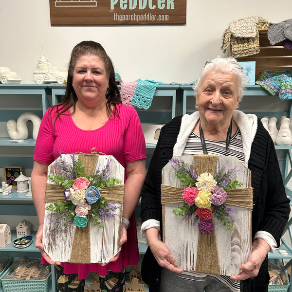 Monday, March 9th - Rustic Cross Workshop (6:00pm-7:30pm)