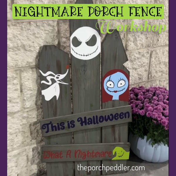 October 14th - Spooky Fences (6:00pm-9:00pm)
