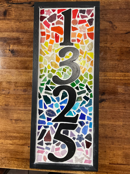 October 28th - House Number Mosaic (6:00pm-9:00pm)